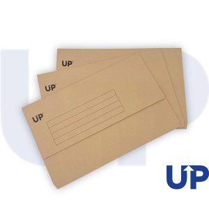 UP Half Flap Document Wallet Buff (50)